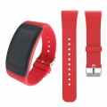 Silicone bands for Samsung Gear Fit Pro/R360- Red (size: M/L)