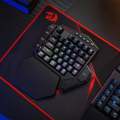 REDRAGON Diti Elite One-Handed RGB Wireless Mechanical Gaming Keyboard - Black
