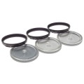 Set of 3 ZEISS softar filters I II III B50 case HASSELBLAD camera lens accessory