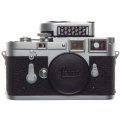 LEICA M3 Chrome JUST SERVICED 35mm rangefinder camera body 35mm film metered cap