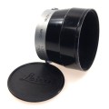 LEICA BLACK LENS HOOD SHADE WITH CAP 4/90 IUFOO 2.8/90