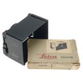 BOX SUMMICRON 2/50 SUMMITAR COLLAPSIBLE LENS HOOD SHADE BLACK LEICA SOOFM LEITZ