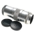 STEINHEIL CULMINAR 1:4.5 f=135mm CHROME TELE LENS M39 LEICA SCREW MOUNT CAPS