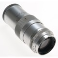 STEINHEIL CULMINAR 1:4.5 f=135mm CHROME TELE LENS M39 LEICA SCREW MOUNT CAPS