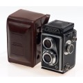 ROLLOP TLR CAMERA ENNAGON 1:3.5 f=75mm LENS CASED NR