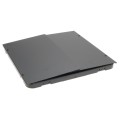 LARGE BLACK KOMPENDIUM HOODS FLIP OUT TYPE WITH FLAPS FOR LIGHTS 30cm SQUARE