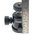 LINHOF UNIVERSAL PROFI BIG CAMERA BLACK ORIGINAL SWIVEL BALL JOINT HEAD LOCKABLE