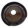 LENMAR SUPER WIDE ANGLE SEMI FISH-EYE 0.42x AUXILIARY LENS ATTACHMENT CASE MINT