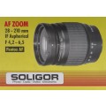 SOLIGOR PENTAX NEW BOX AF ASPHERICAL 28-210mm IF LENS