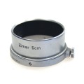 LEICA CHROME SLIP ON VINTAGE LENS HOOD SHADE ELMAR 5cm