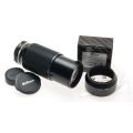 AI-S NIKON ZOOM-NIKKOR 80-200mm 1:4 SLR CAMERA LENS HN-23 LENS HOOD CAPS PERFECT