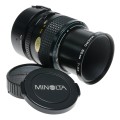 Minolta 50/3.5 MD Macro boxed vintage SLR film camera lens