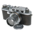 Leica III RF 35mm film camera M39mm lens Summar f=5cm 1:2