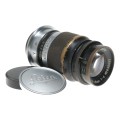 Leica Black paint 1:4 f=9cm vintage RF screw mount M39 Leitz lens caps
