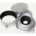 Leica Summaron f=3.5cm 1:3.5 Leitz Wetzlar Chrome M39 mount lens