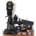 Leitz Panphot Biological Microscope photographic equipment kit rare light source