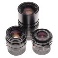 Leica Summicron-M 2/35, 50mm, Elmarit-M 2.8/90mm camera lenses filters