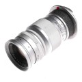 Leica m mount Elmar f=9cm 1:4 camera lens cap Leitz chrome 1:4/90mm