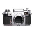 Contax IIIa 35mm chrome camera Rangefinder for parts or repair not working