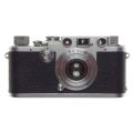 Just Serviced LEICA IIIf 35mm classic film camera prime Leitz Elmar 3.5 f=5cm