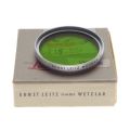 LEICA rangefinder camera lens filter GGr. Green M39 box case 39mm Wetzlar leitz