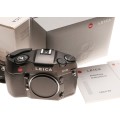 Leica R8 film 35mm SLR camera body GERMANY Leitz Balck Cap Box Papers strap kit