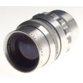 Som Berthiot Tele-Cinor 3.5 f=75mm chrome C-mount vintage lens bolex beaulieux
