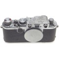 WELL USED LEICA IIF LEITZ 35mm FILM CAMERA 2f BODY M39 SCREW MOUNT RANGE FINDER