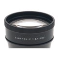 LEICA ELMARON-P 3.4/200 mm PRADOVIT NEW LENS CASED MINT