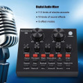 Live Sound Card - Built in Live Sound Effects - Light up the Live Broadcast