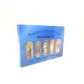 Set of 5 Anointing Oils - Nard, Rose, Jasmin, Myrrh & Amber - Import Holy Land