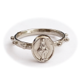 Our Lady of Grace Rosary ring