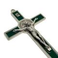 10.5cm St Benedict Crucifix  - black inlay