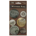 Witness Pins - Set of 6