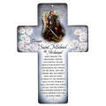 Prayer to Saint Michael the Archangel - Cross 15cm