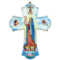 Our Lady Of Guadalupe Pro-Life Wall Cross  - 21cm