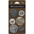 Witness Pins - Set of 6