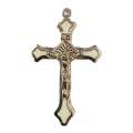 4.5cm Enamel Inlay Crucifix - Various colours