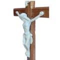 48cm Beechwood Crucifix