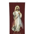 Divine Mercy Retractable Standing Banner - 183cm tall