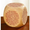 First Holy Communion Wooden Prayer Cube