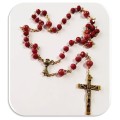 Sacred Heart of Jesus Chaplet in gold elements - Limited Edition