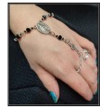 One Decade Austrian Crystal Bracelet Finger rosary