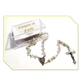 Chaplet of Faith in Champagne Crystals