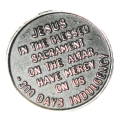 Sacred Heart of Jesus - 300 days Indulgence Medal