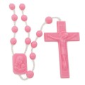 Pink cord Rosary