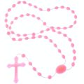 Pink cord Rosary