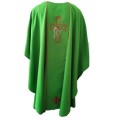 Green Chasuble with Px