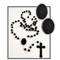 St Michael the Archangel Plastic Cord Rosary
