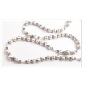 Birthstone Rosary - June - Shell Pearls Strung